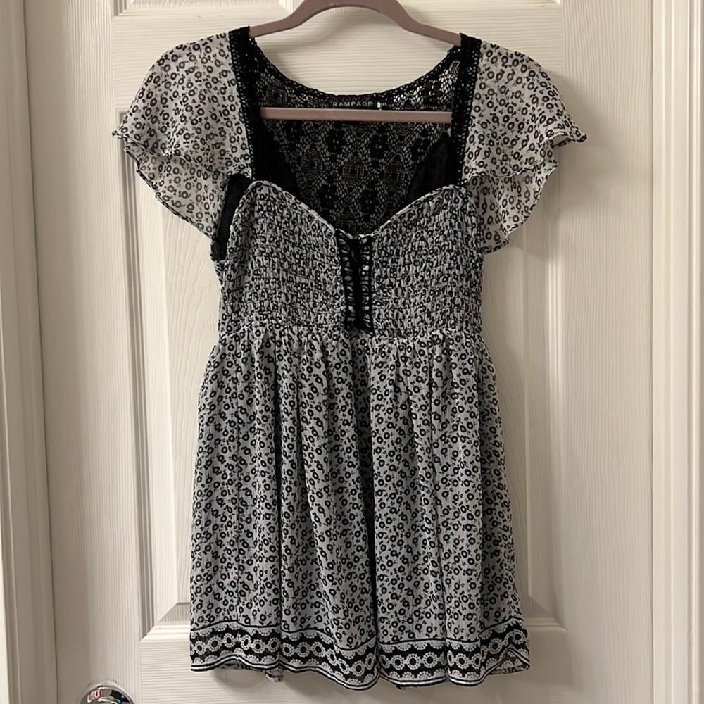 Rampage Baby Doll top
